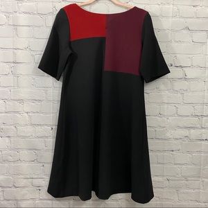 Julian Taylor Color Block Dress Size 8
